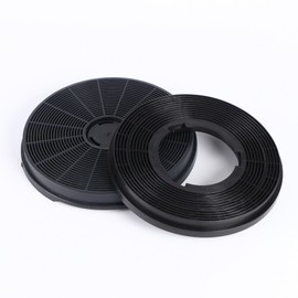 Wadayu 2PCS Activated Carbon Filter, Range Hood Parts 195mm Carbon Charcoal Filters Replacement for Cooker Hoods