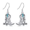 DAYLINLOVE Cowgirl Earrings S925 Sterling Silver Western Earrings for Women