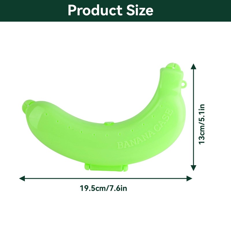 Banana Saver Container, Portable Banana Case Holder for Banana Storage