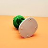 Jizlan Green Solar Bobblehead - Long-Lasting Frog Bobble Dancer Toy,