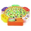 Fishing Game Toy Set with Rotating Board fishing plate Parent