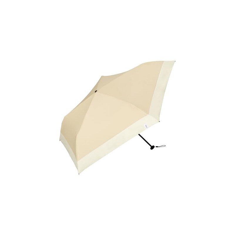 Wpc. RWS-2402-102 Parasol, Folding Umbrella, Basic Slim Parasol, Beige x