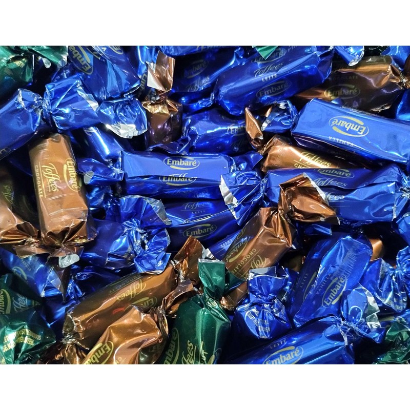 Assorted Toffee Candy - 2 lbs of Fresh Delicious Assorted