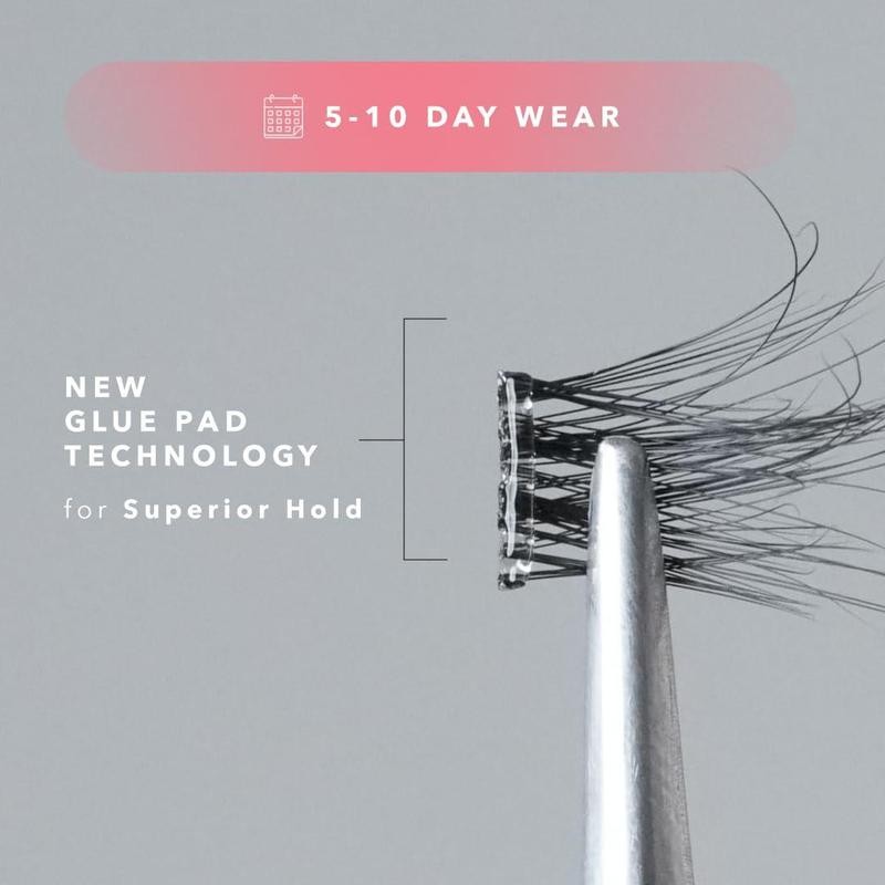 Silly George Pop-On Lashes - DIY 1-Step Pre-Glued Faux Eyelash