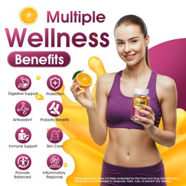 Fiber Gummies for Women - Prebiotic Supplement with Psyllium Husk, Inulin, ACV & 50 Billion CFU Probiotics - Gut & Hormone Balance for Moms, Active Women & Holiday Wellness - Sugar-Free Keto Friendly