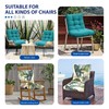 UUluhao UUluhao Outdoor Patio Chair Cushions Waterproof for Outdoor Furniture