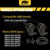 MIKKUPPA Front Windshield Washer Nozzles Kit Replacement for 2009-2015 Honda