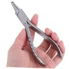 SEWACC Nose Pad Pliers for Eyeglass Repair Metal Jaw Pliers