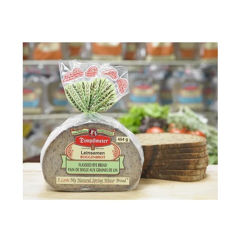Generic Dimpflmeier Leinsamen Linseed Bread - Wholesome & Flavorful 454g
