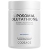 Codeage Codeage Liposomal Glutathione Supplement - Pure Reduced Setria L-Glutathione,