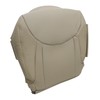 Priprilod Tan Perforated Leather Driver Side Bottom Replacement Seat Cover