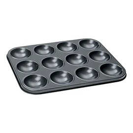 Wiltshire Easybake 12 Cup Patty Pan | Mini Bakeware Pan for Tarts, Quiches, Muffins & Pies | Non-Stick Carbon Steel Pan | Oven Safe to 200°C | Dishwasher Safe |