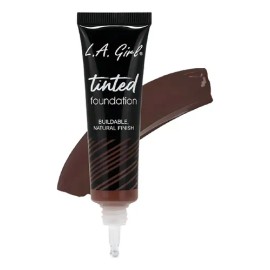 Base Maquillaje Líquido L.a. Girl Tinted Foundation Tono Glm772 Ebony