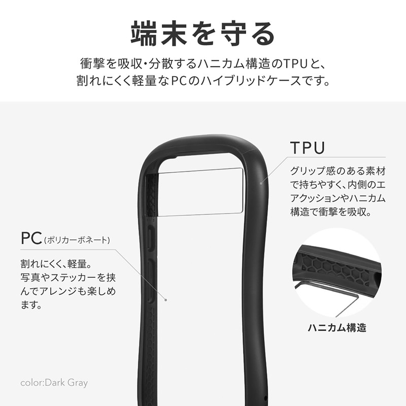 Leplus Pixel 8 Shockproof Hybrid Case "ViAMO fly" TPU PC