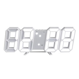 LED Digital Wall Clock Alarm USB Date Temperature Table Desktop Home Decoration