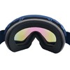 Black Crevice Unisex - Schladming Adult Ski Goggles Navy/Orange/Green, Size