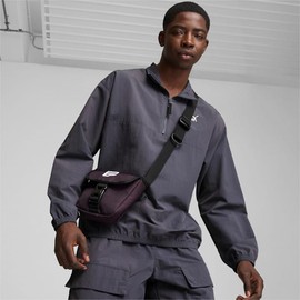 PUMA 090763 Downtown Mini Messenger Shoulder Bag, 24 Fall/Winter Colors Midnight Plum (02)