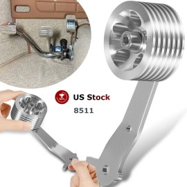 Camoo 8511 Billet Aluminum Roller Gas Pedal for 1949-1977 Stock VW Type 1 Bug and Ghia