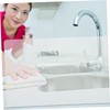 WOONEKY Shower Tub Splash Guard Bathtub Splashing Guard Bathroom Accessory
