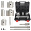 Concrete hole saw kit with SDS plus shank and MAX