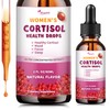 Cortisol Supplements for Women Liquid Drops, Natural Herbal Extract Complex