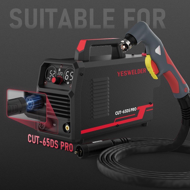 YESWELDER IPT40 Central Adaptor Plasma Cutting Torch, Non-HF 8-Pin Plasma