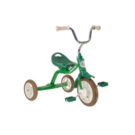 Italtrike Super Touring Classic Outdoor Tricycle with Basket for Toddlers and Kids, Superior Engineering, Strong & Durable, Adjustable Seat and Handlebar, Ages 2-5 (Primavera Green)