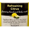 REFRESHING CITRUS FOAMING HAND & BODY WASH - Uplifting Gentle