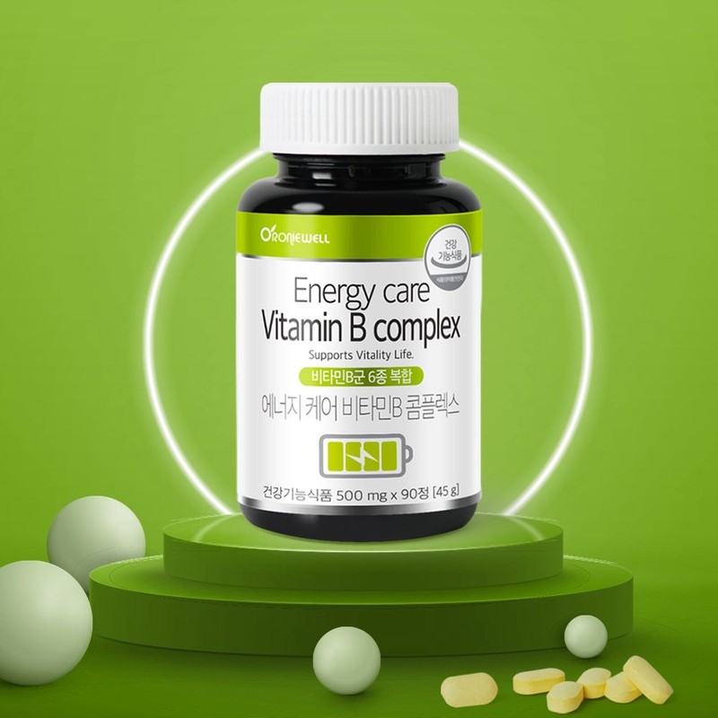 Roniwell [Roniwell] Energy Care Vitamin B Complex 90 tablets x