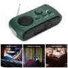 TOPINCN Radio Solar con Linterna LED Radio Am/FM de Manivela
