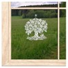 Set of 4 Window Stickers Four Seasons Trees High-Quality Window