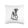 GSP German Shorthaired Pointer Hunting Dog Throw Pillow