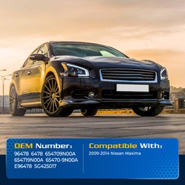 ARANA Hood Struts Lift Support for Nissan Maxima 2009-2014, Front Hood Replacement Shocks Fits 2009-2014 Nissan Maxima Advance/Base/Exclusive/GXE/Platinum/S/SR/SV/Tracking, 2PCS