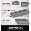 CRAFT911 Durable Tool Bag Organizers w/Detachable 6 Tool Pouches -