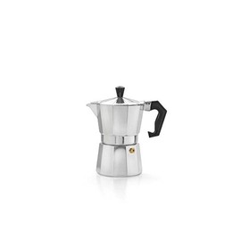 Leopold Vienna Espresso Maker for 3 Cups, Aluminium Silver, 8.1 x 14.7 x 15.8 cm