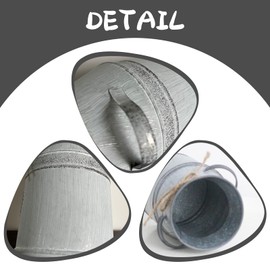 Iron Vintage Tip Jar for Money, Tip Bucket for Bartender Musicians, Money Container, Tip Jar for Restaurants Bars Coffee Shop Pizzerias, Tip Box Money Collection