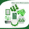 Eszeoee 2 Pack 12'' x 16'' Glitter Dark Green Acrylic