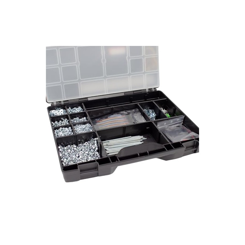 eitech Sorting Case (35 x 28.5 x 9.5 cm), Stackable,