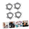 Sosoport 4pcs Anti-Slip Nuts Collars Dumbbell Security Nuts Security for