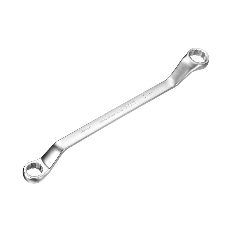 sourcing map Offset Extra Long Box End Wrench 18 x