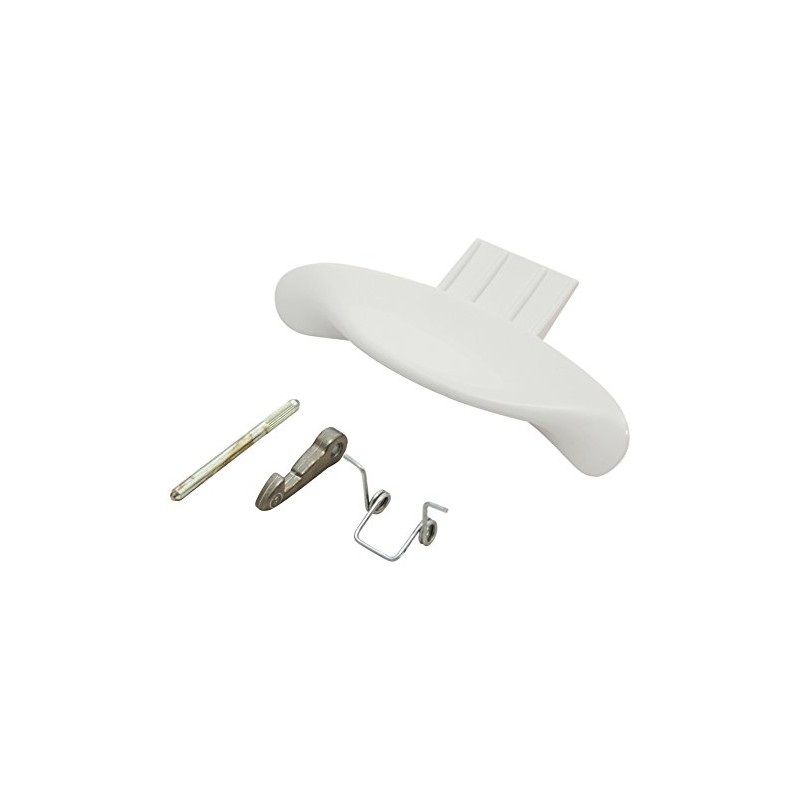 Hotpoint White Washing Machine Door Handle Kit. Genuine Part Number