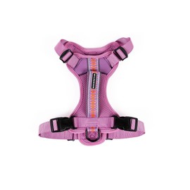 Wilderdog Lightweight Dog Harness with Reflective Straps - Medium - Lilac