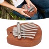 Mini Kalimba 8 Keys Clear and Pleasant Sound Easy to
