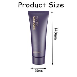  Golden Snake Oil Cream & Serum Anti-Wrinkle Firming Face & Neck Moisturizer, Natural Hydration for Skin Tightening & Lifting, Gentle Formula for All Skin Types (2)