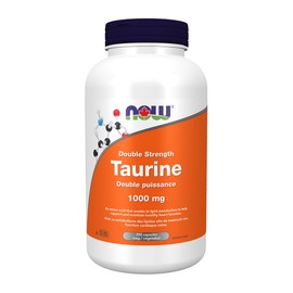NOW Taurine 1000mg 250 Veggie Caps