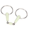 Horse Mouth Bit Stainless Steel Ring Middle Rubber Apple Flavour