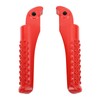 1 Pair Foot Pegs Bracket Kit Aluminium Alloy Motorcycle Foot