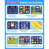 Tablero Montessori 8 Páginas Juego Sensorial Didáctico Infan