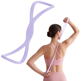 Fitness Bands, 8 Shaped Resistance Bands, Resistance Bands, Training Bands, Pull-Up Bands for Women, Yoga Rope, Home Fitness, 25 LB, Purple