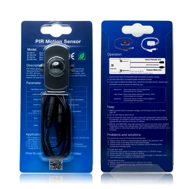SENSKY BS010H DC 12V to 30V 3A Mini Pir Motion